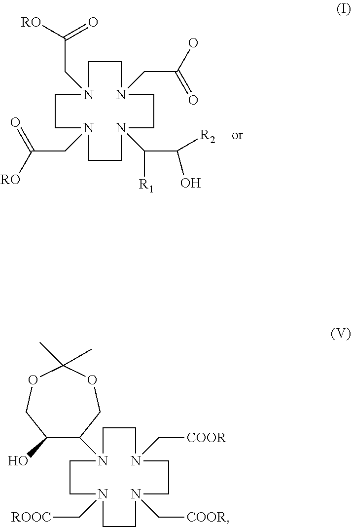 Preparation method of intermediate of gadolinium-based ionic contrast agent and use thereof