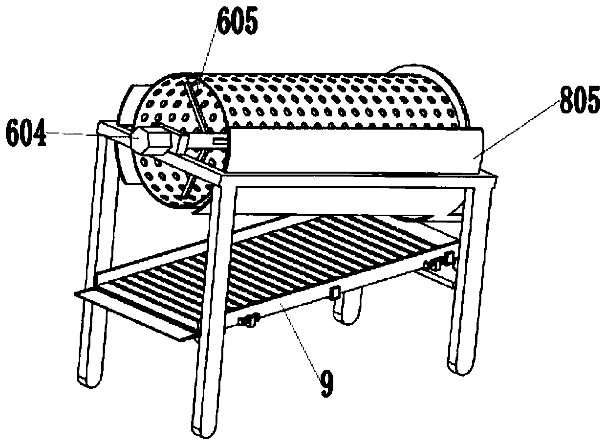 River sand screening device for construction
