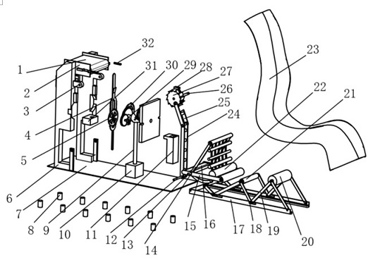 An energy-saving massage seat