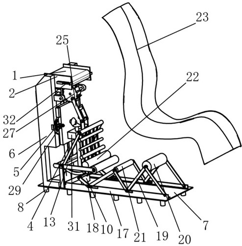 An energy-saving massage seat