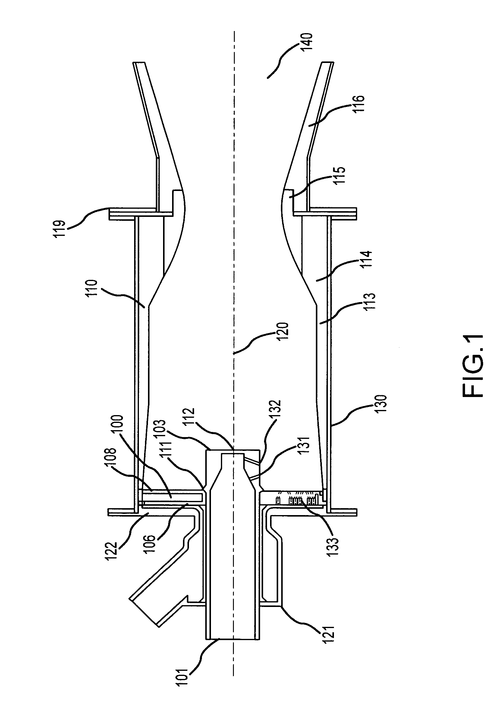 Liquid propellant rocket engine with pintle injector and acoustic dampening