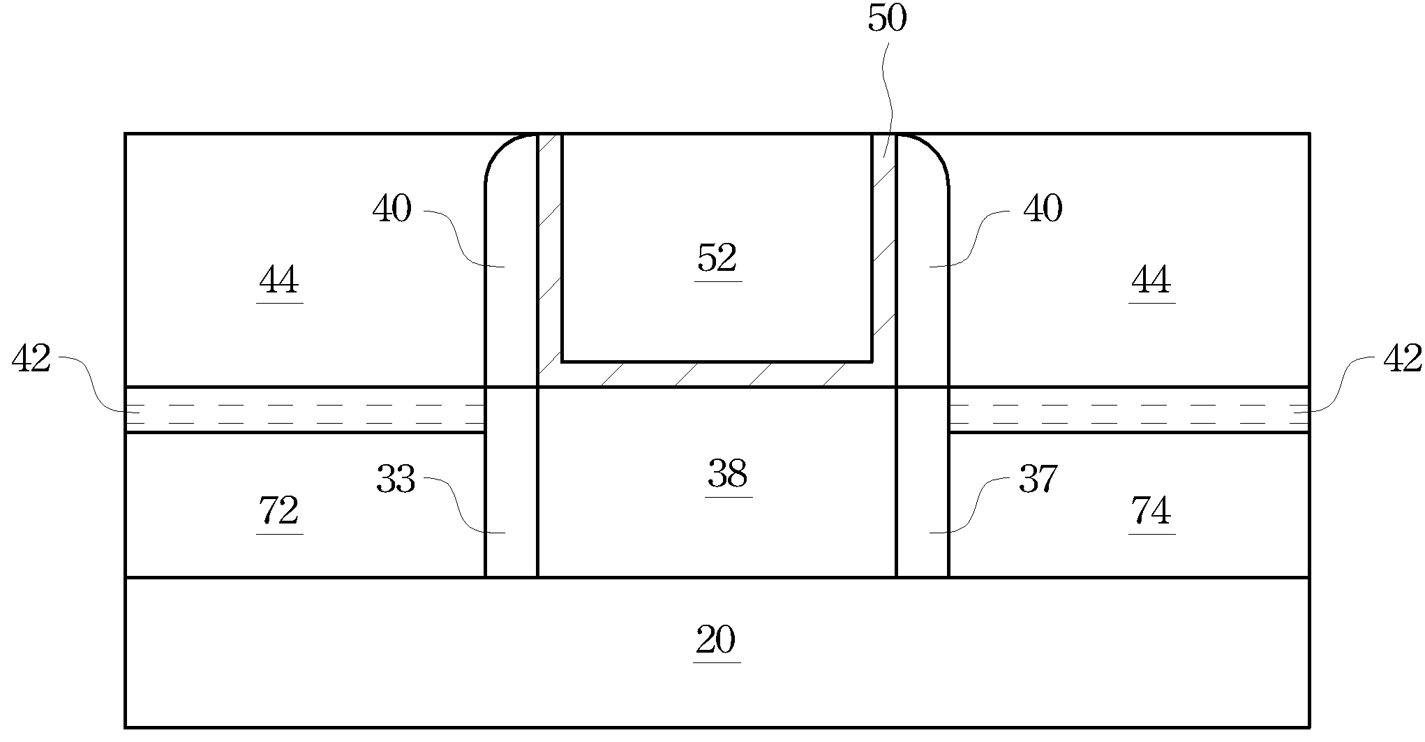 Tunnel field-effect transistor with narrow band-gap channel and strong gate coupling