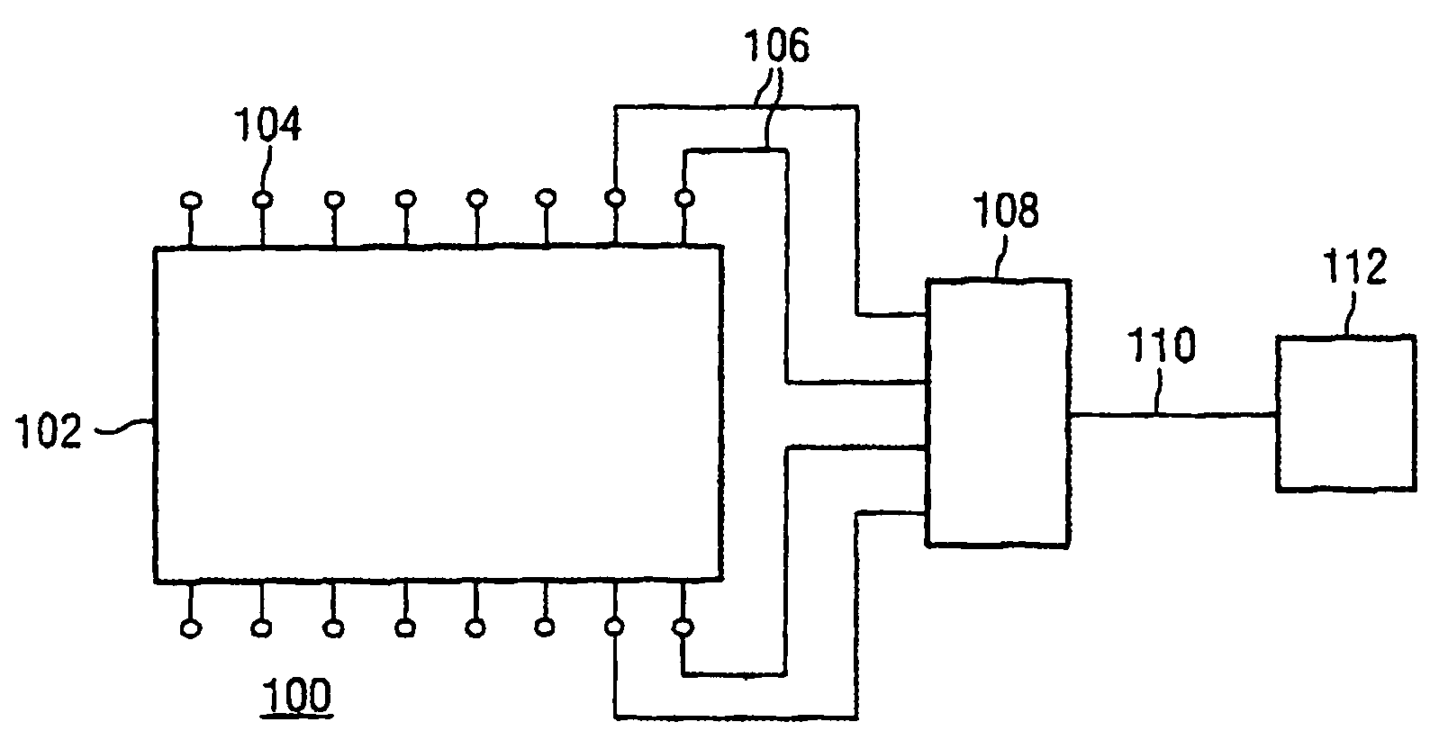 Apparatus and method for testing a device for storing data