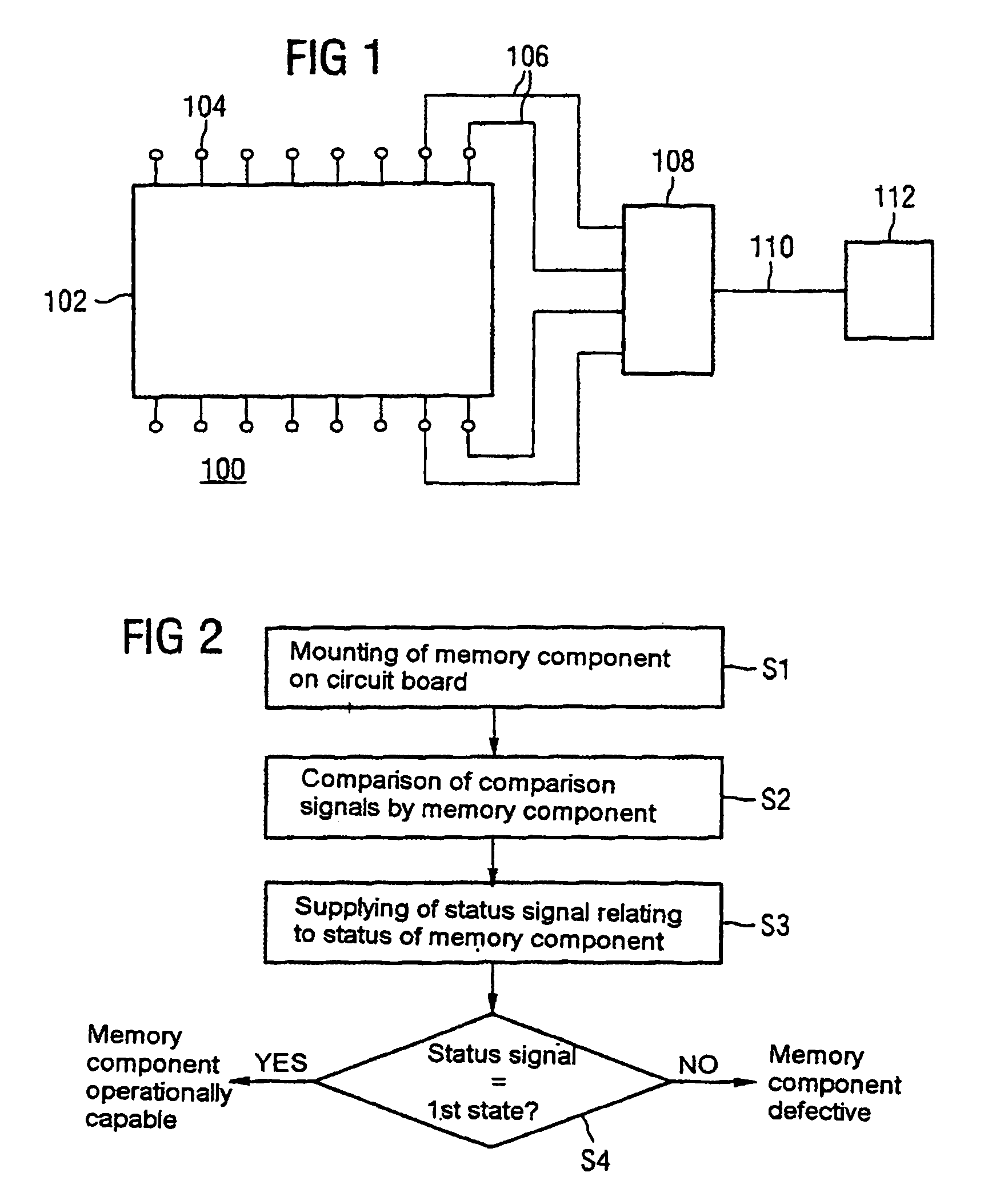 Apparatus and method for testing a device for storing data