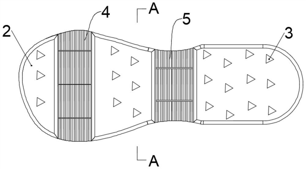 Ultralight folding-resistant sports shoe sole and preparation process thereof