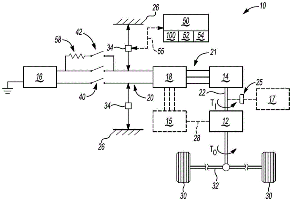 System and method for isolating voltage sensor faults, contactor faults in electrical systems