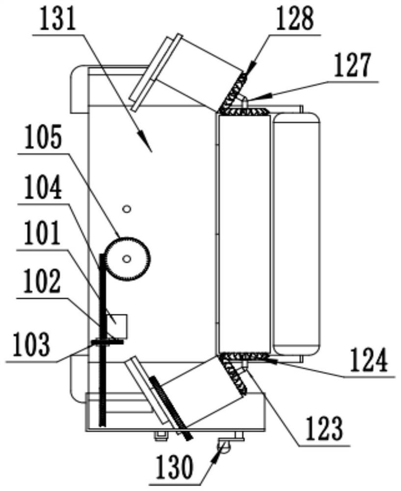 An automatic wall covering sticking device