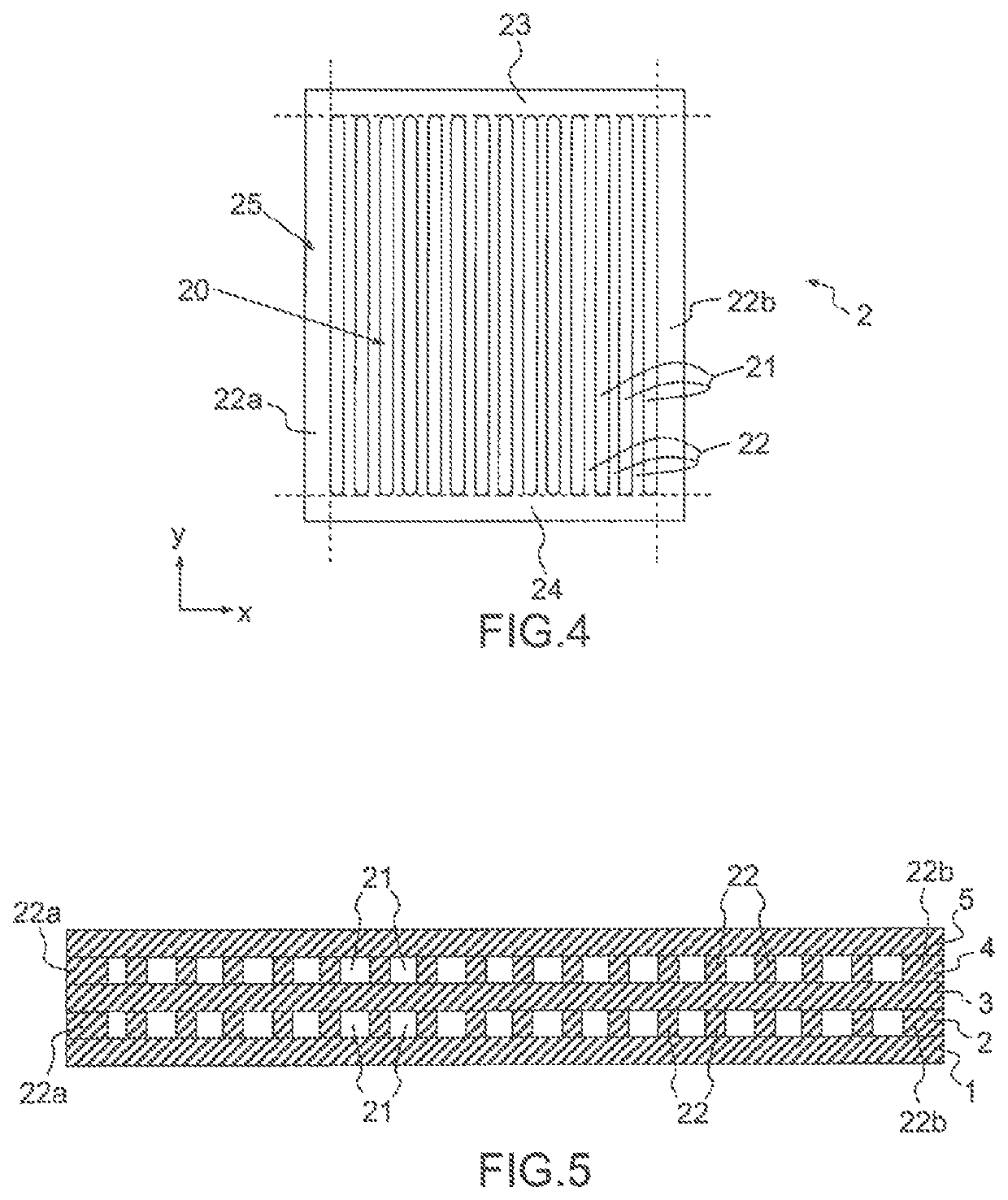 Perforated piezoelectric hydrophone, array comprising a plurality of hydrophones and method for making said hydrophone