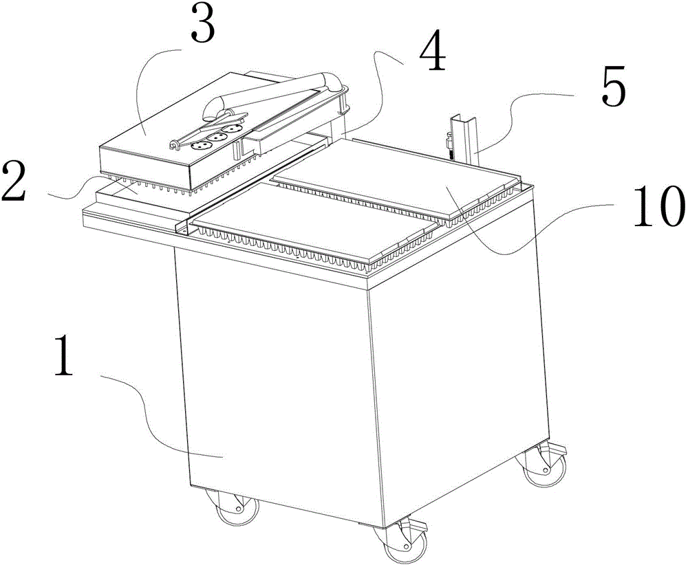 A hole tray seeder