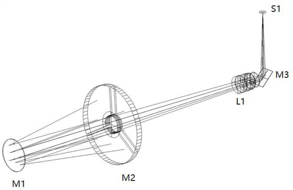 Catadioptric imaging telescopic optical system