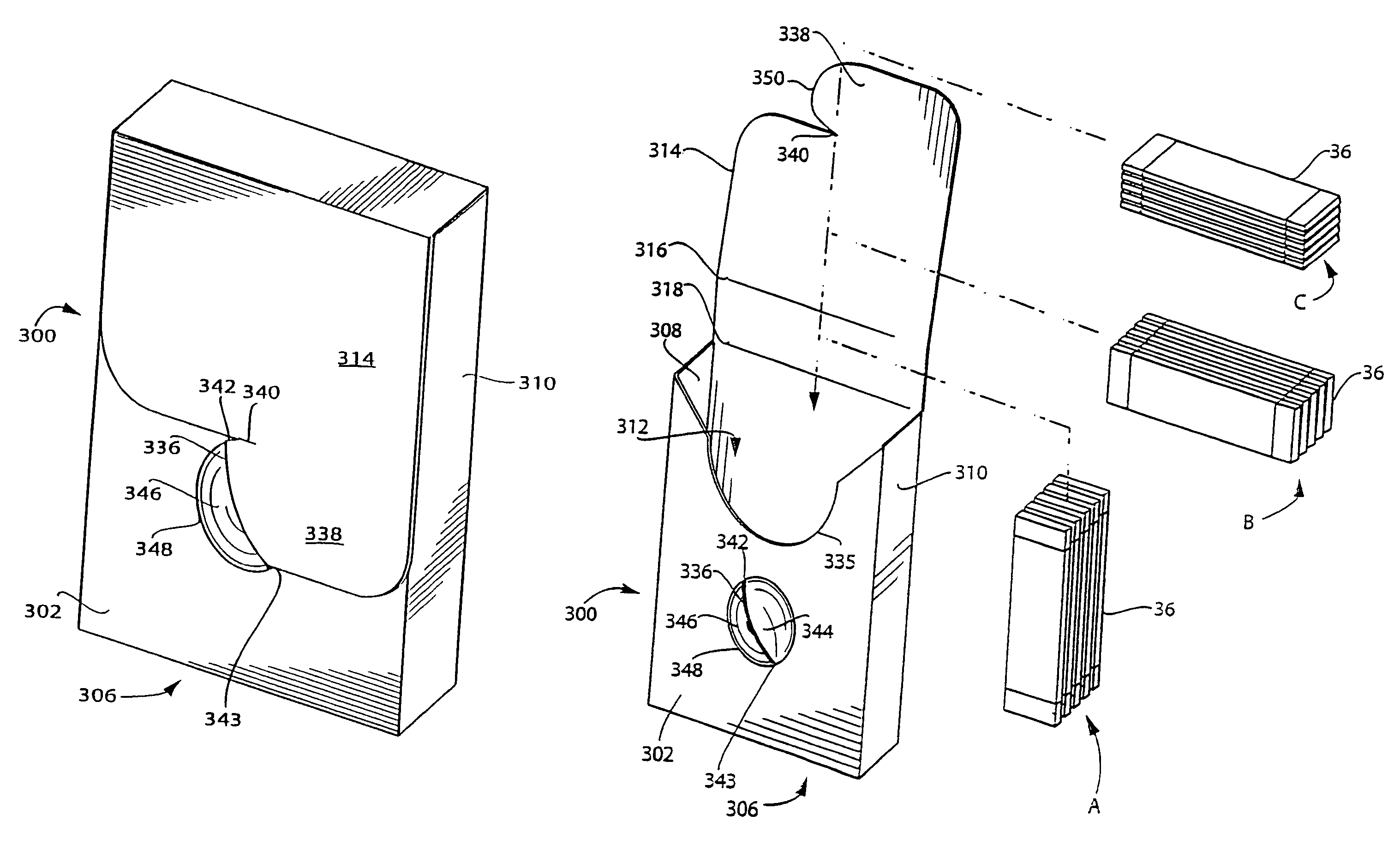 Comestible product dispensers and methods of making and using same