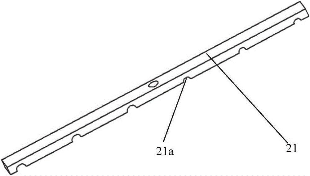 Clamp used for generating stress in tubular test piece