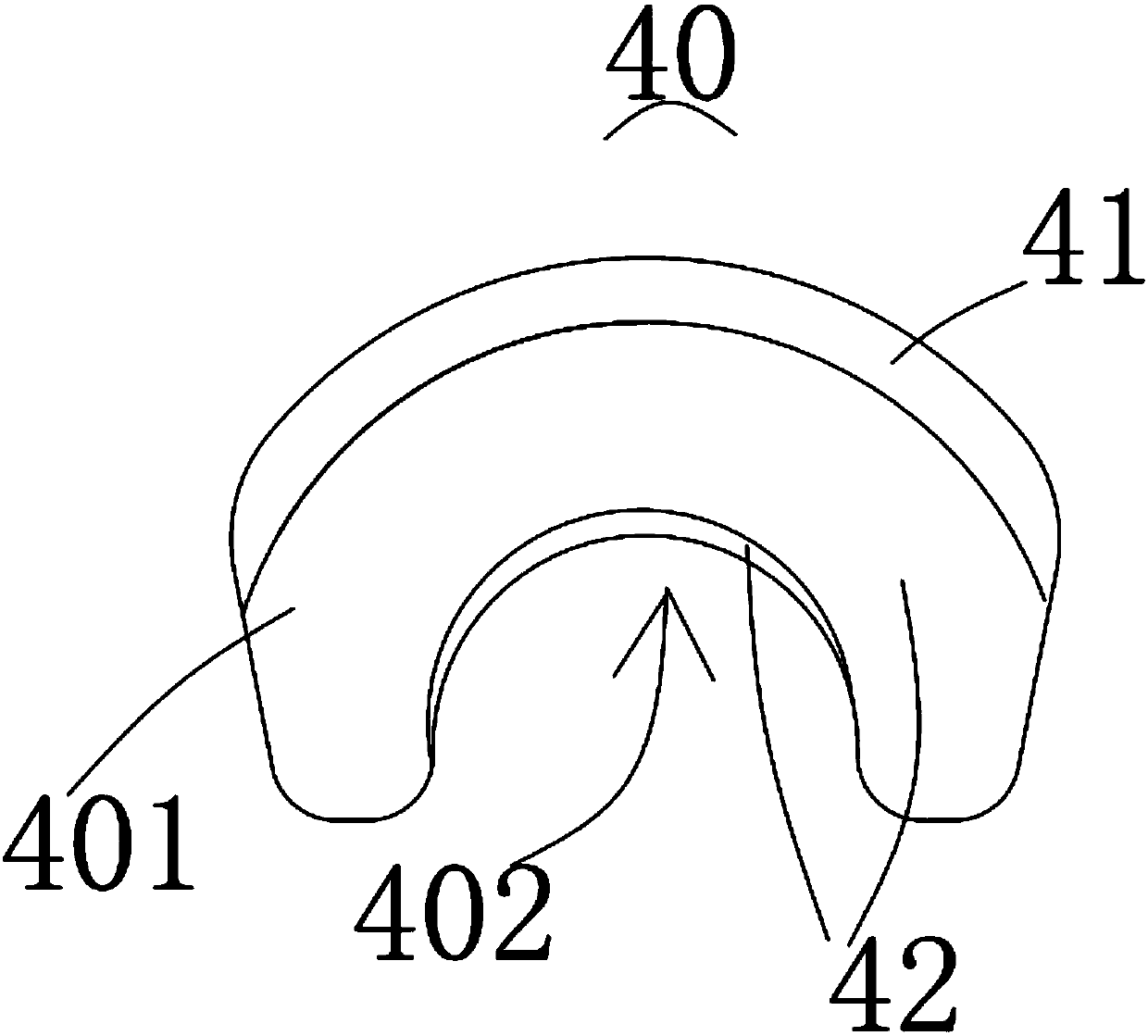 Thick film hybrid circuit pin connection structure and method