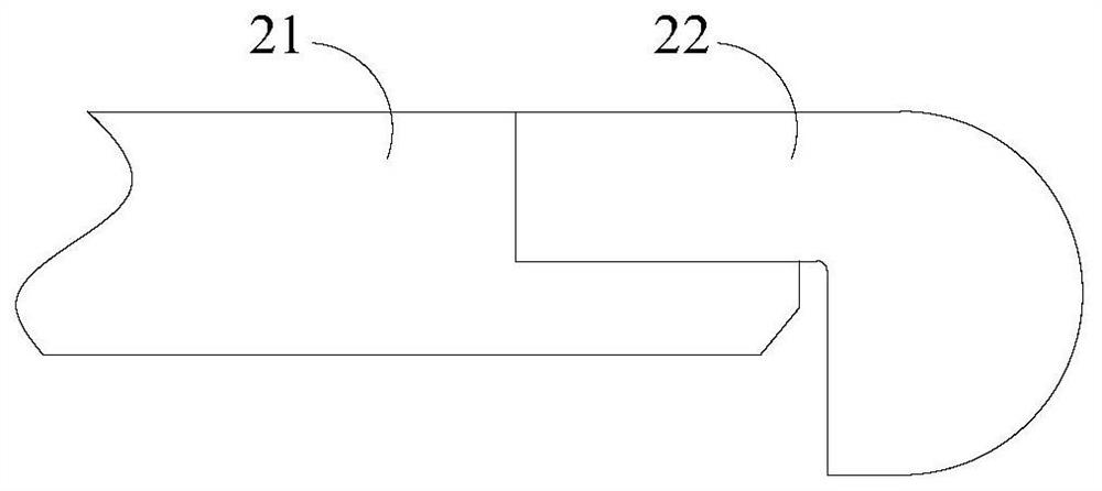 Bending device and bending method of flexible display panel