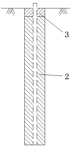 Pervious concrete post-grouting foundation reinforcing method, transition pile and composite pile forming system