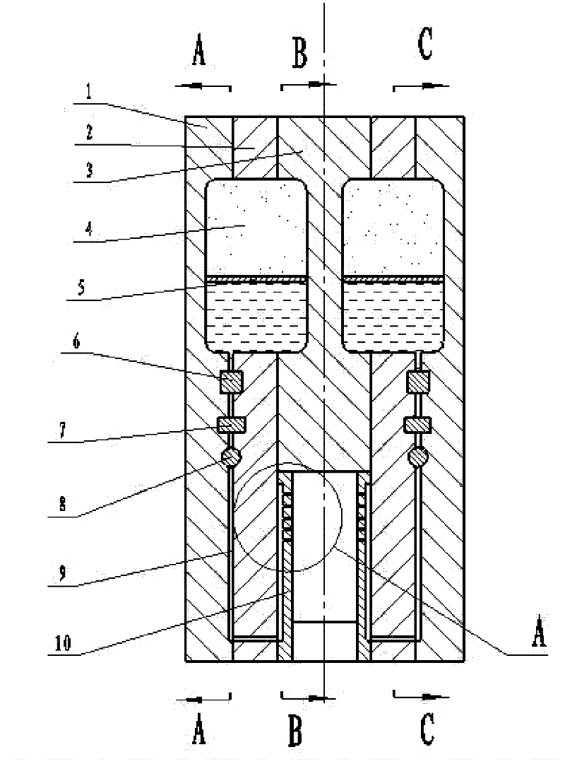 Bipropellant micro chemical propulsion array device