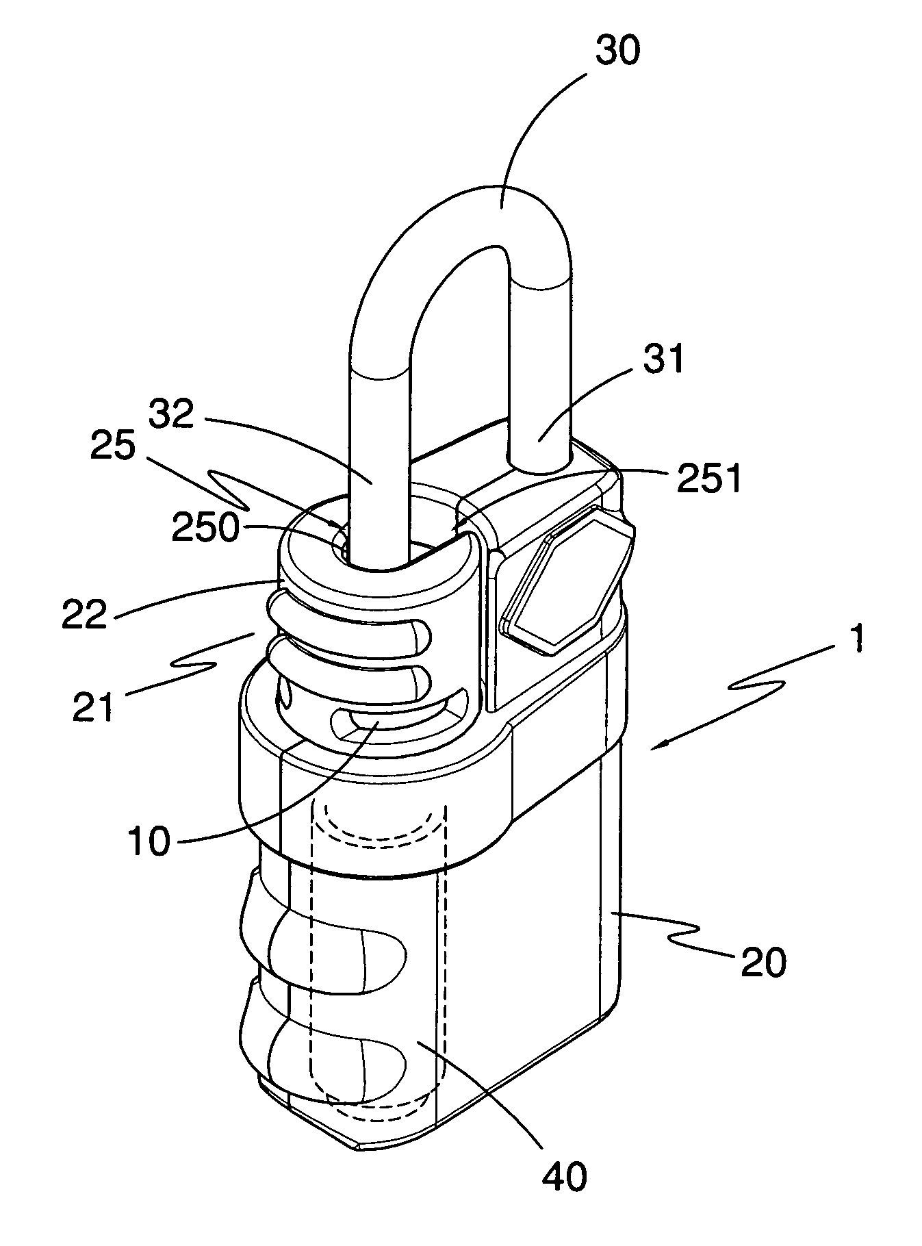 Lock with indicator and multiple key-actuated core