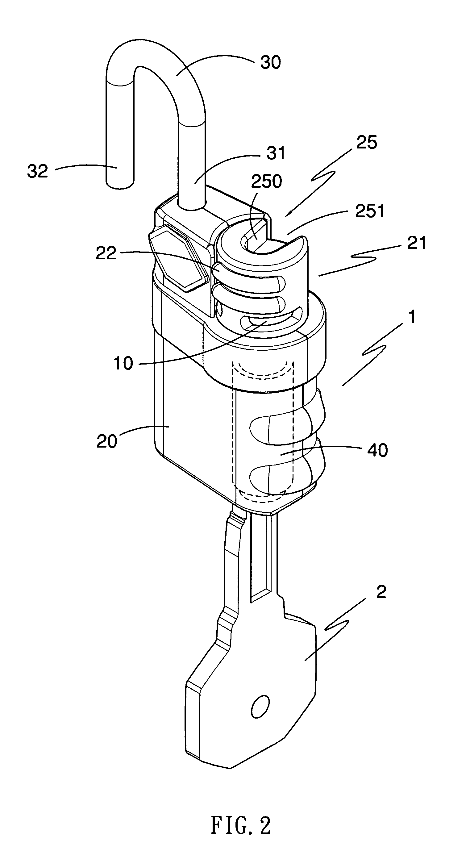 Lock with indicator and multiple key-actuated core