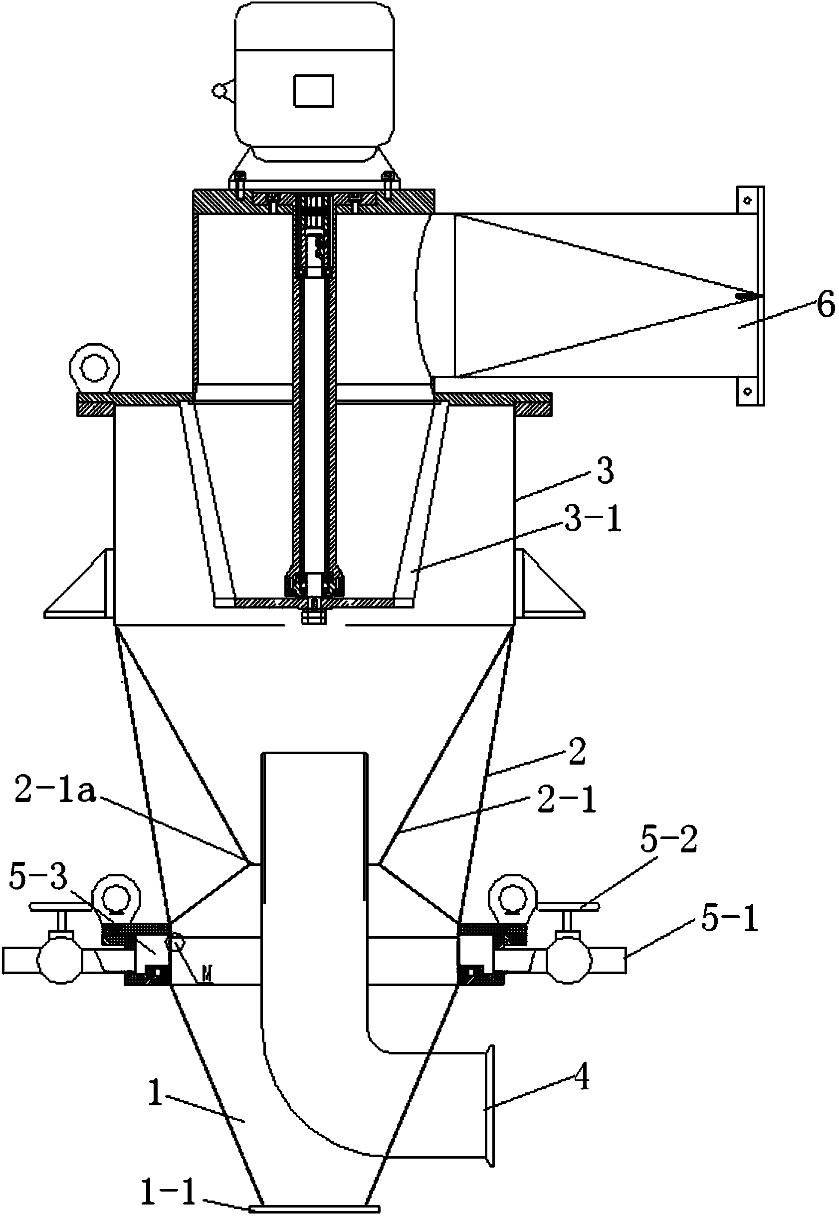 Separator capable of controlling particle size distribution in high-precision mode