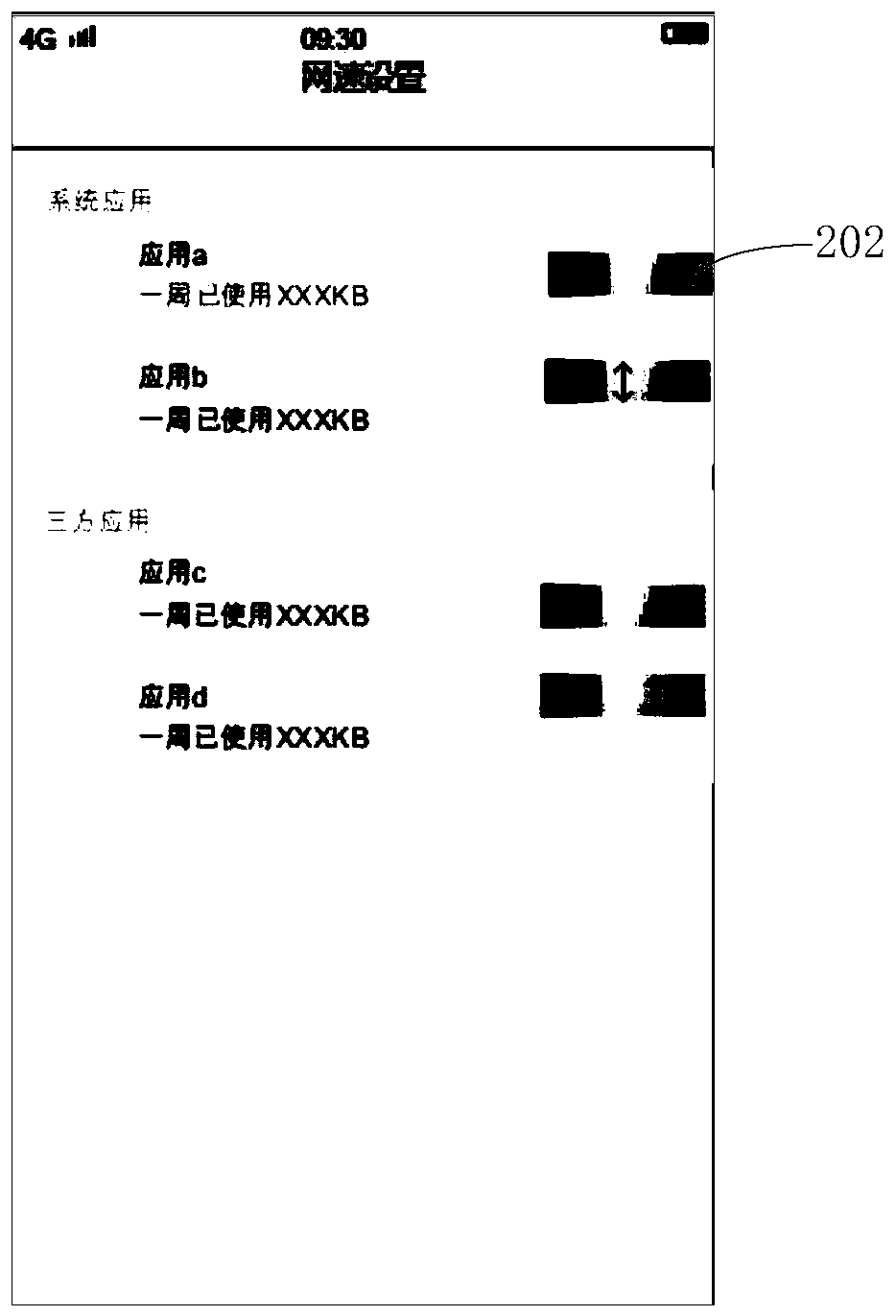 Network rate adjusting method and terminal device