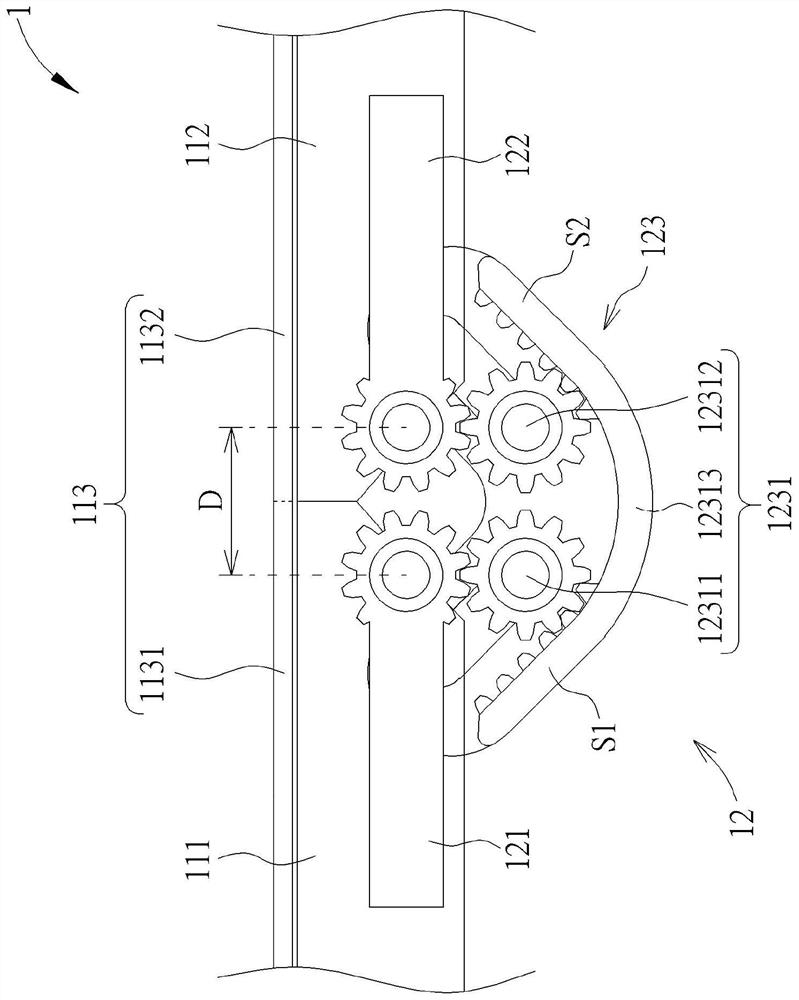 Rotating shaft mechanism for folding device and folding screen device with rotating shaft mechanism