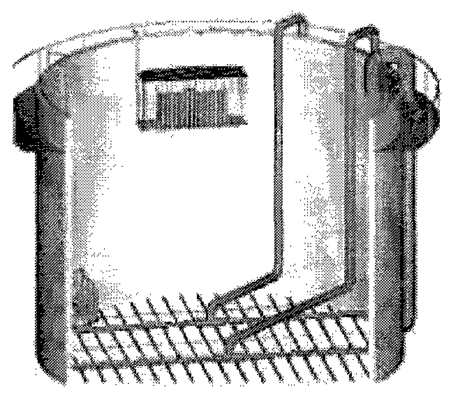 Suspending stuffing for processing fluid bed biological film