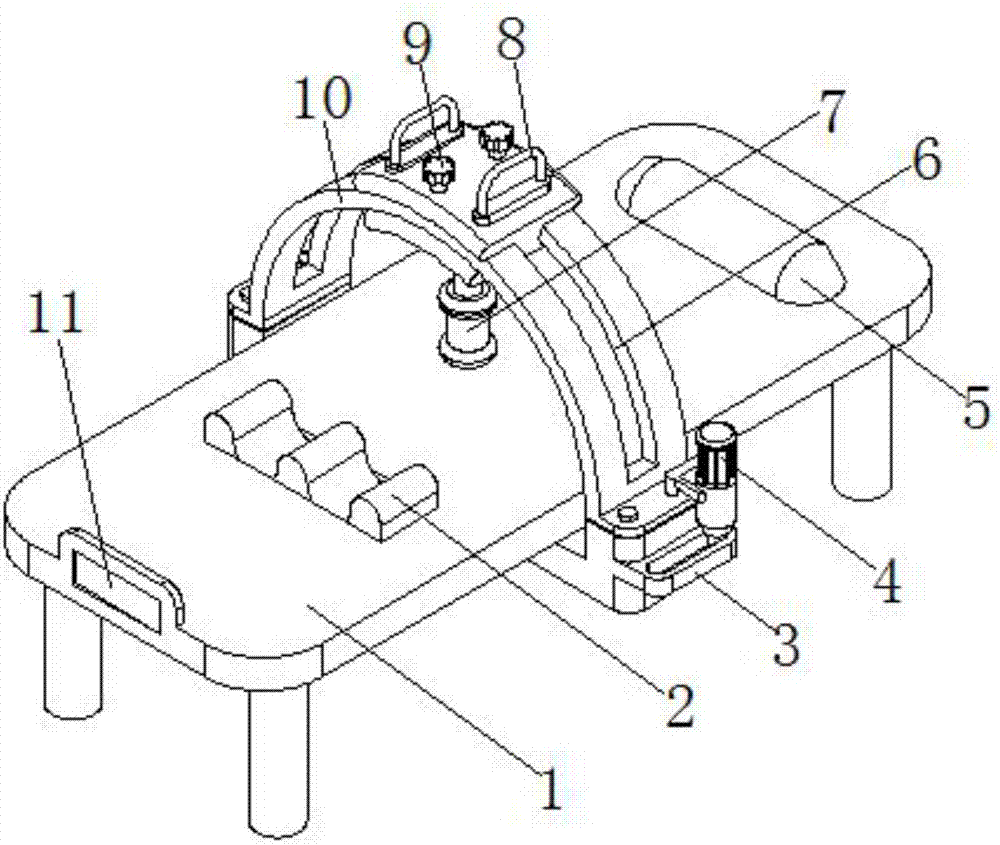 Electromagnetic shock-wave therapy device for orthopedics department