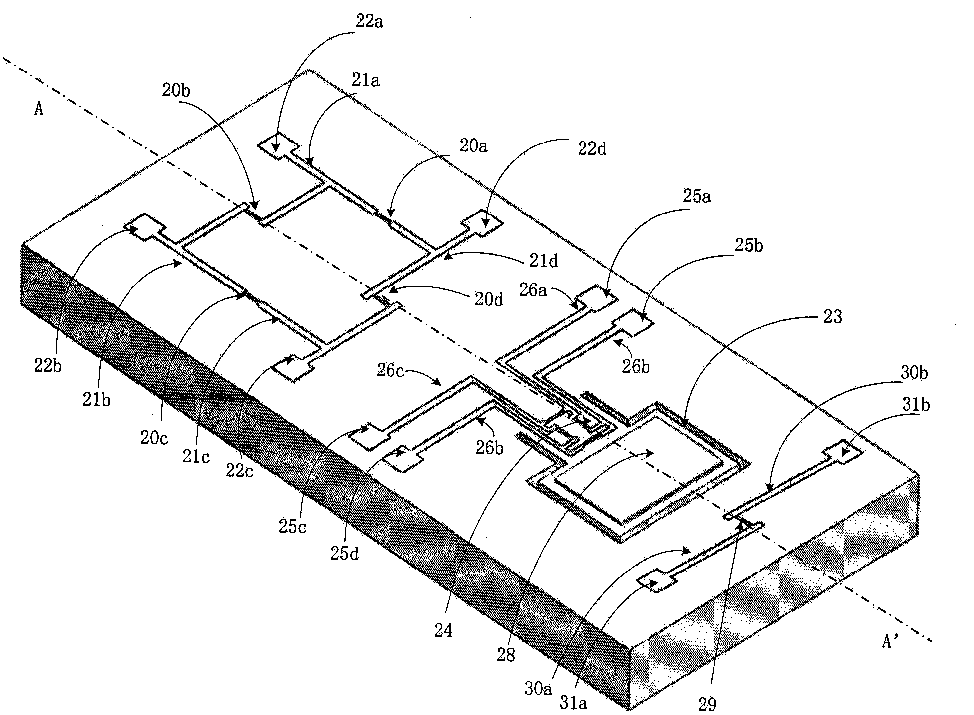 Processing method of integrated piezoresistive accelerometer and pressure meter which are based on prefabricated cavity SOI (silicon on insulator) substrate