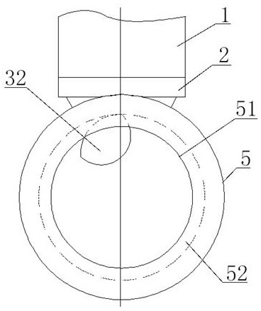 Feeding and discharging device for bearing outer ring machining