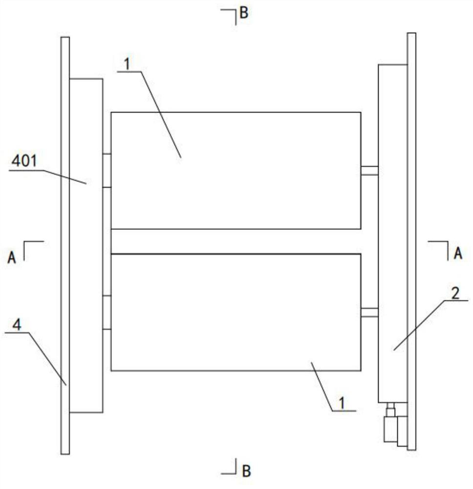 Elevator traction steel wire rope detection device and detection method