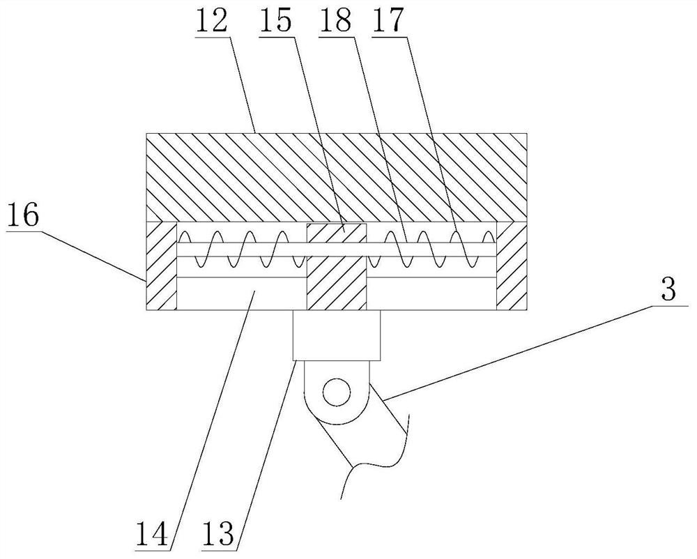 A lateral energy dissipation and shock absorption device suitable for bridge structure and installation method thereof