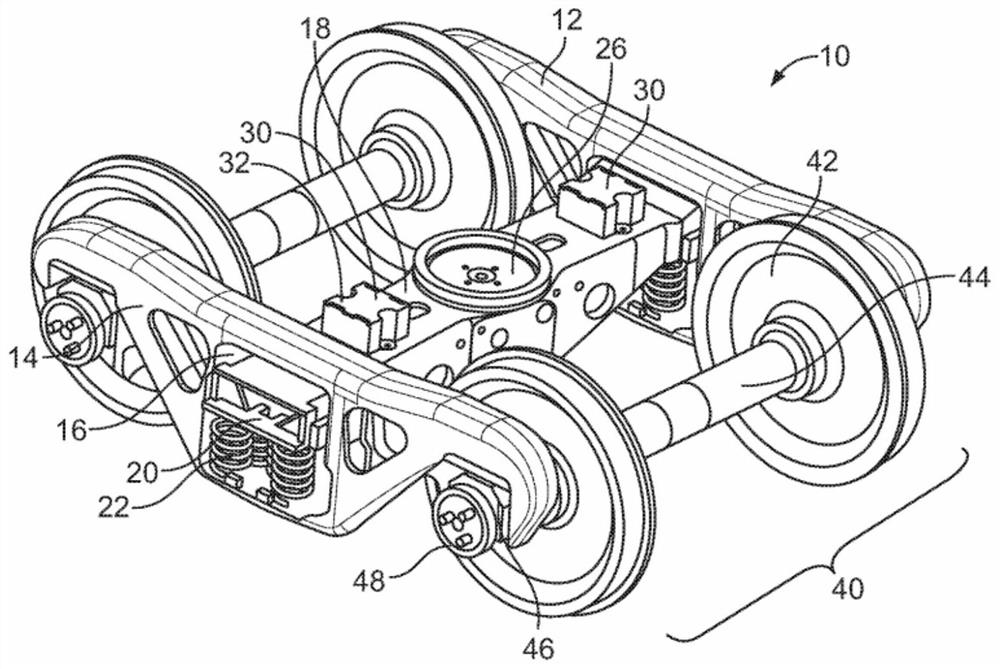 Rail car side bearing