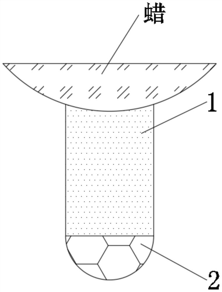 Cuttage type insulating glue pressing process based on copper substrate