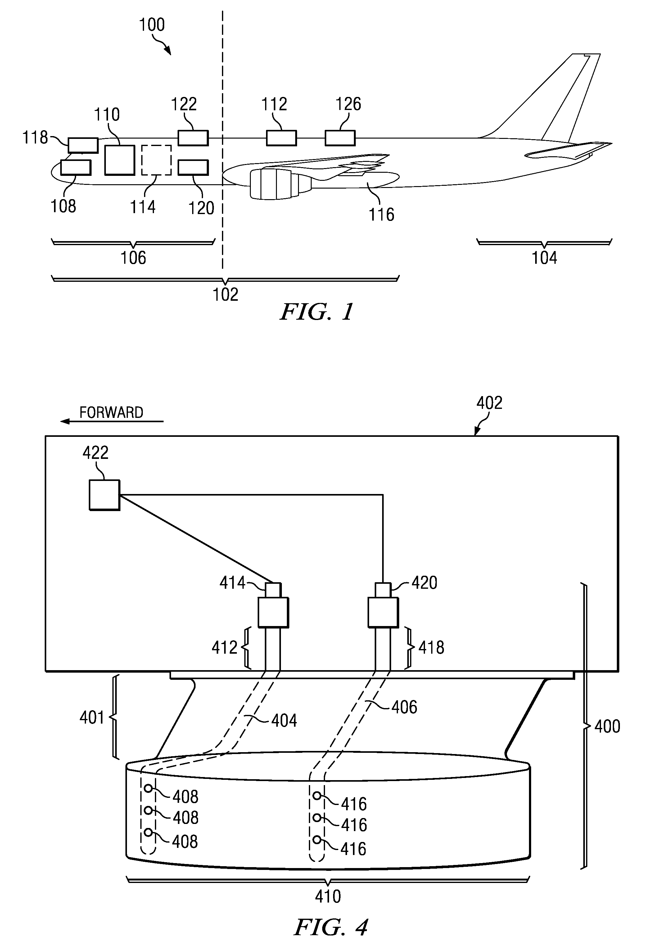 Airspeed sensing system for an aircraft