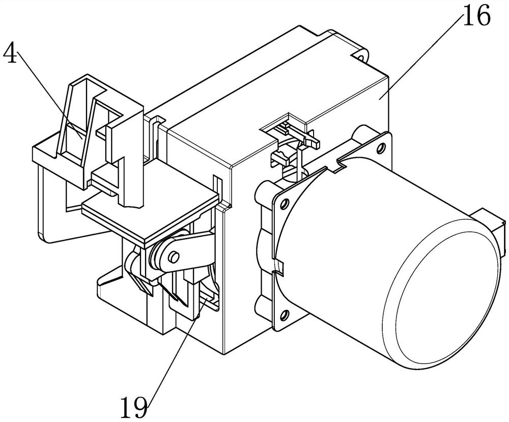 An integrated curve wheel mechanism for the head of a mahjong machine