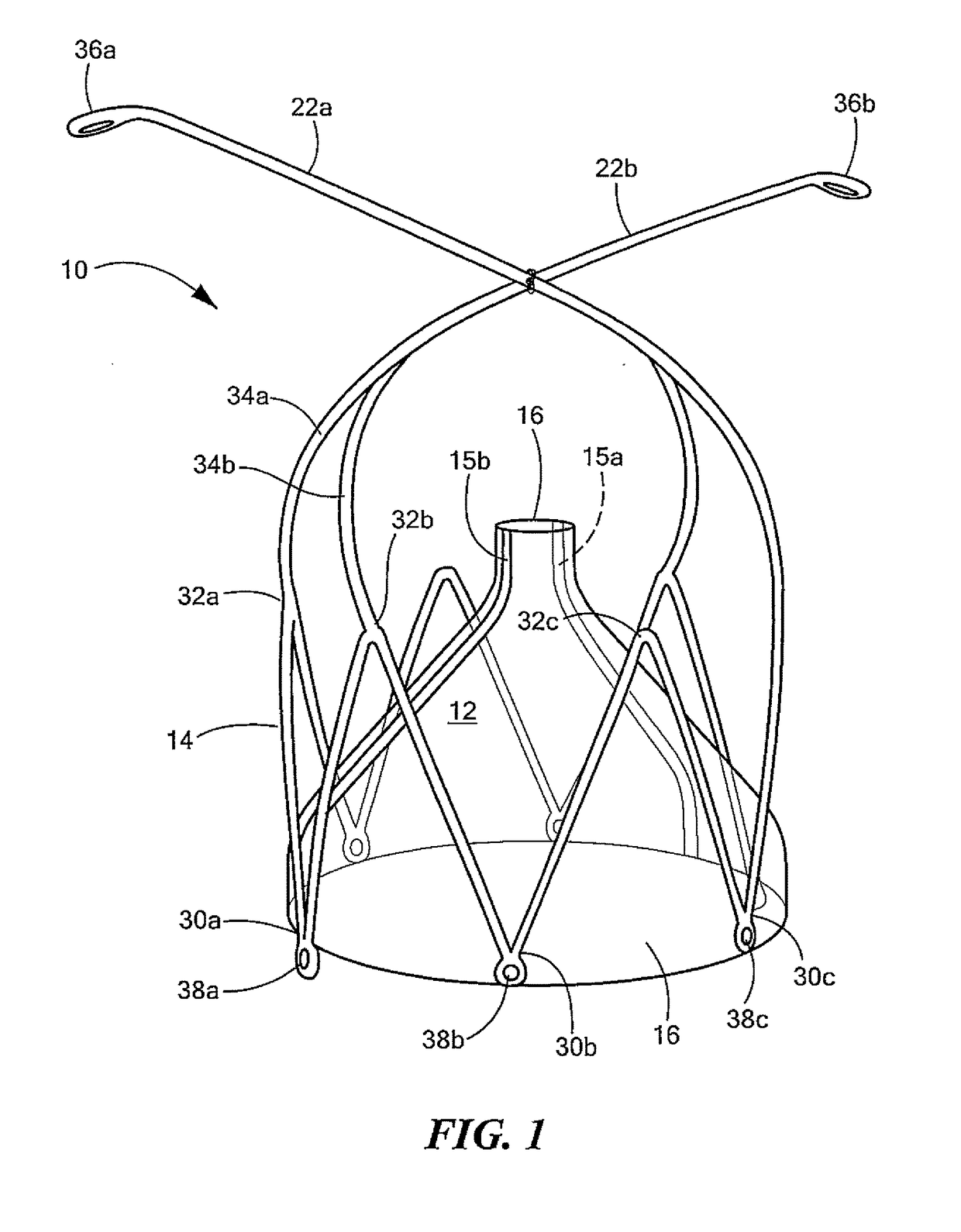 Transcatheter device and minimally invasive method for constricting and adjusting blood flow through a blood vessel