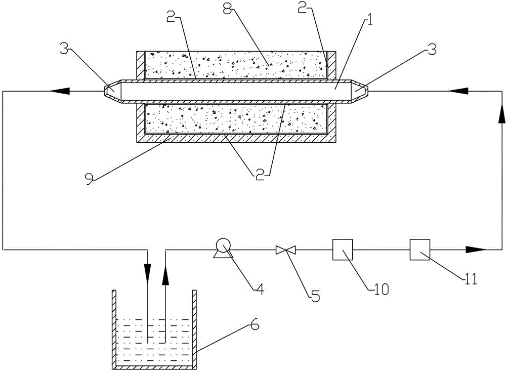 European building concrete carving decorative modeling construction device and construction method thereof