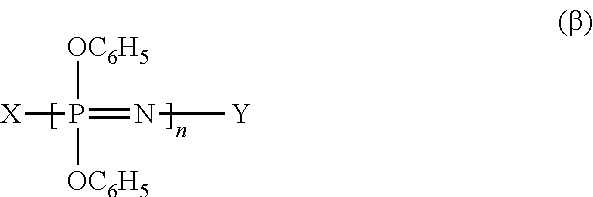 Method for improving flame retardant efficiency of phenoxyphosphazene compound, and prepreg. laminate for printed circuit made by the method