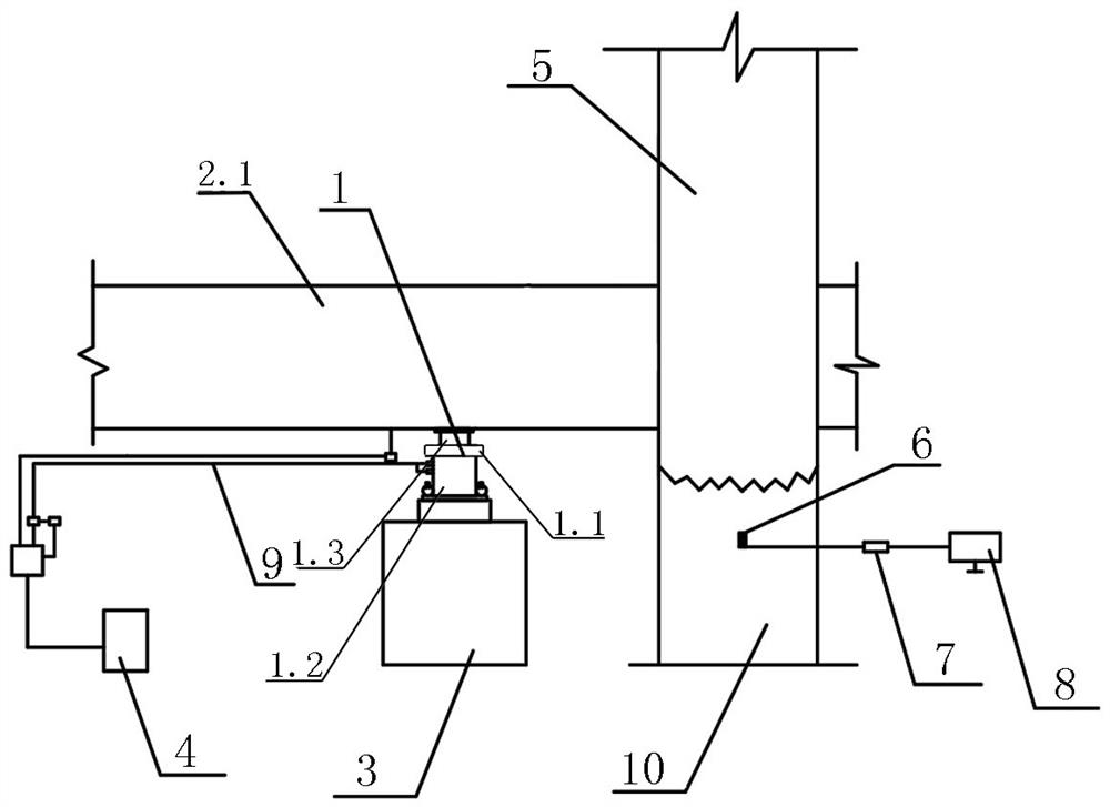 A dismantling system and construction method of a translational system after a building is translated