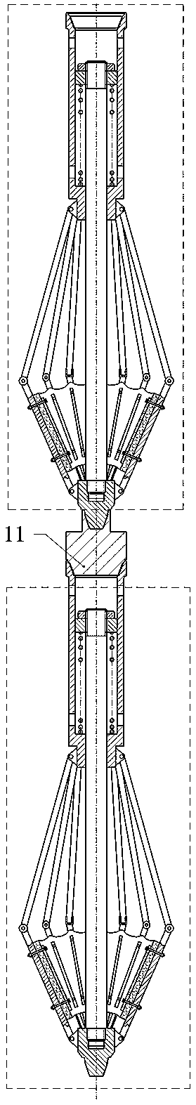 A wire rope feeding device