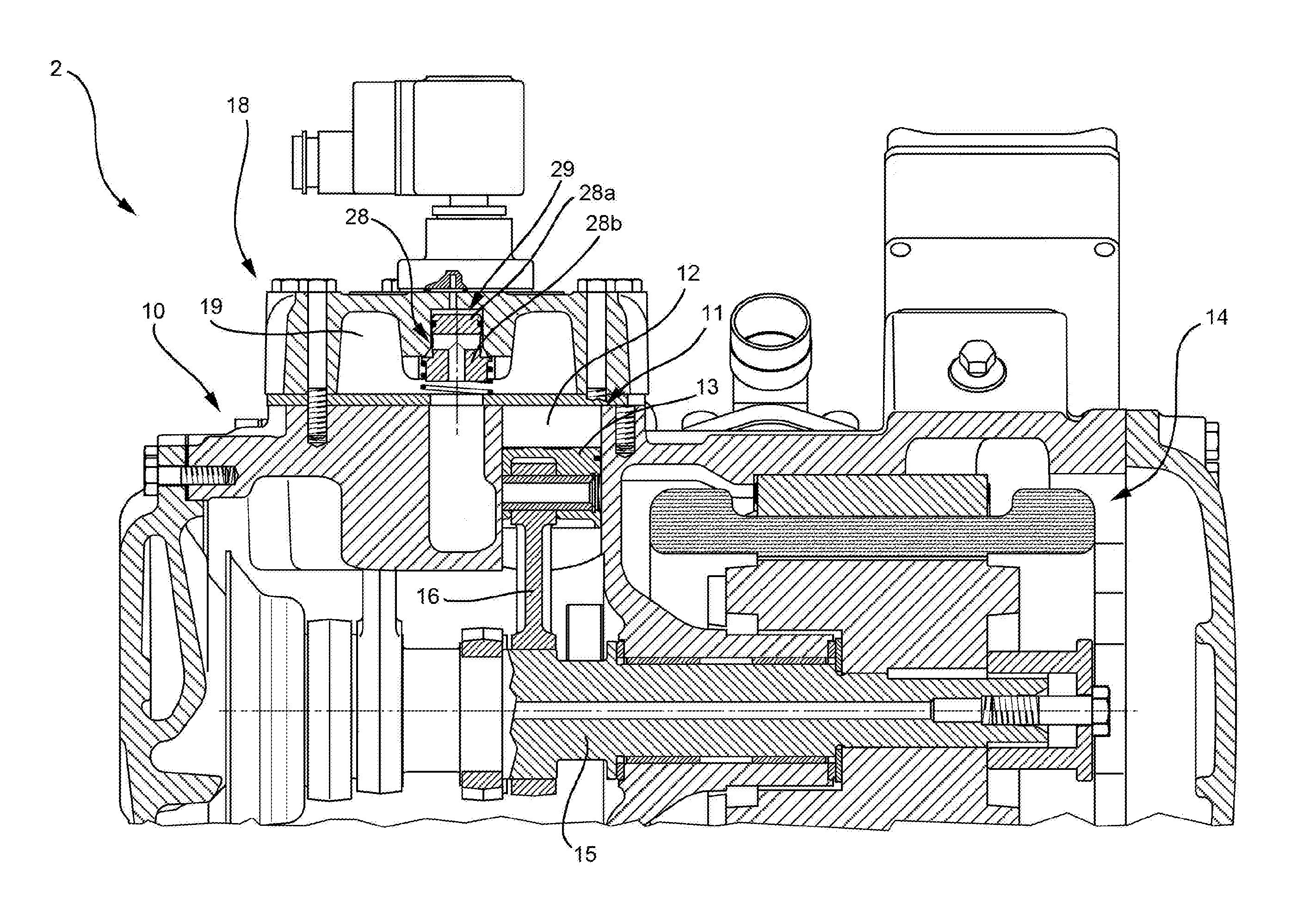 Compressor for a refrigerating plant and refrigerating plant comprising said compressor