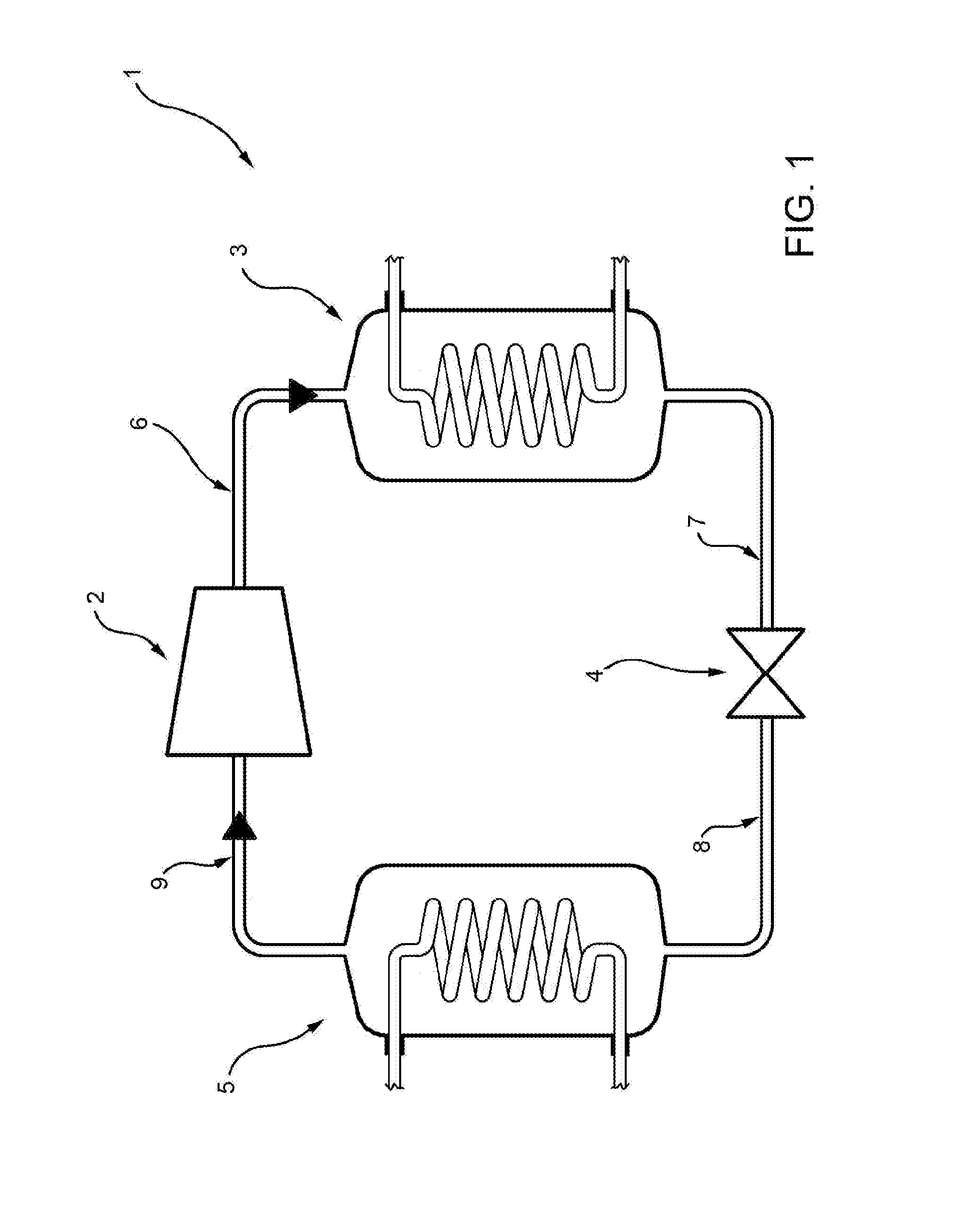 Compressor for a refrigerating plant and refrigerating plant comprising said compressor