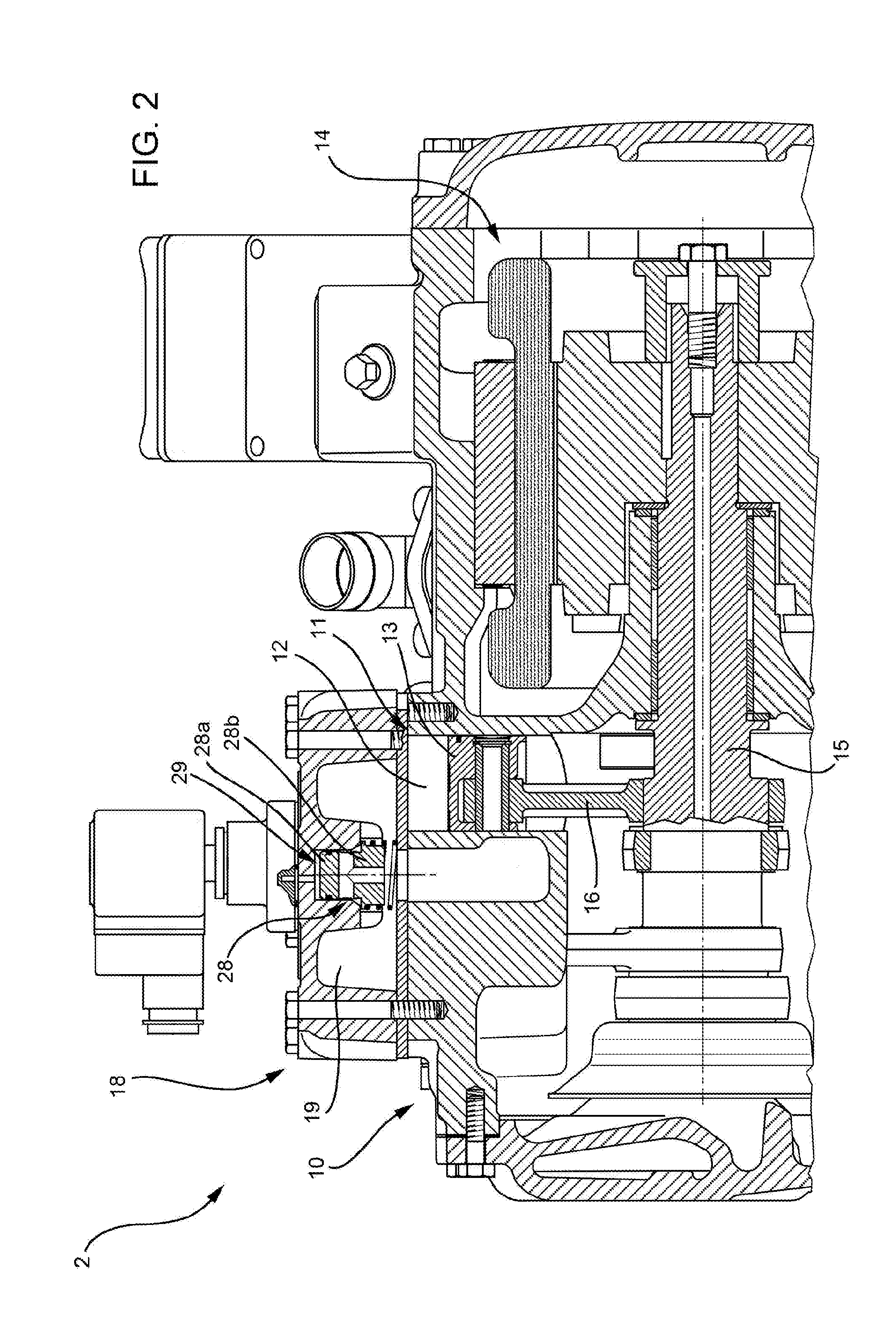 Compressor for a refrigerating plant and refrigerating plant comprising said compressor