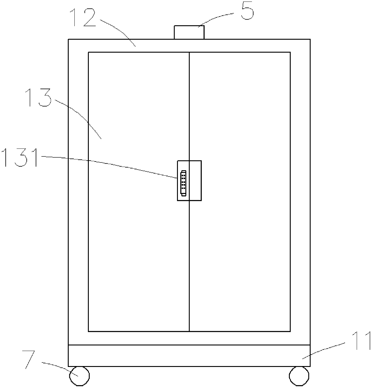 Anti-theft cabinet