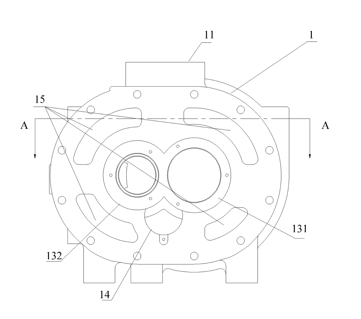 Screw Compressor and a Compressor Body Thereof