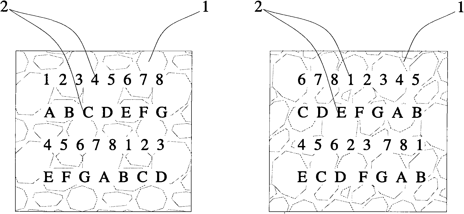 Laser anti-counterfeit texture label and manufacturing method thereof