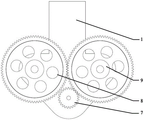 A three-dimensional fluttering flapping wing drive mechanism