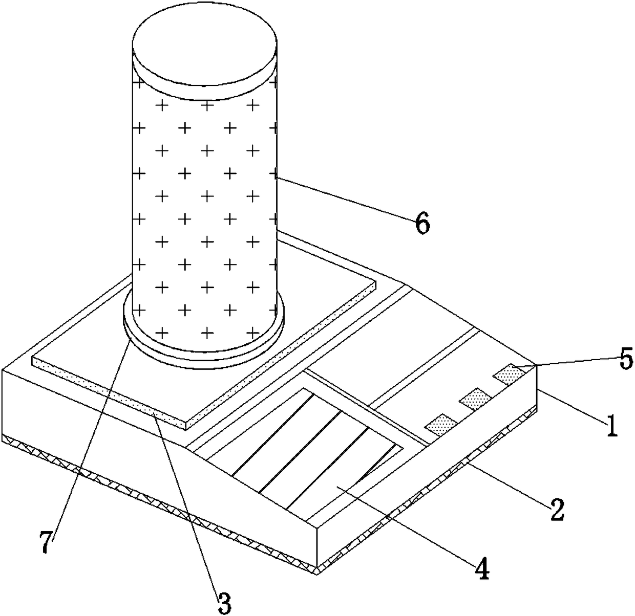 Water-injected meat detection device