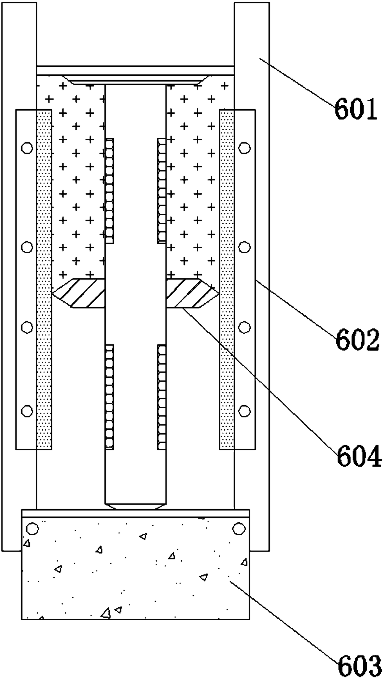 Water-injected meat detection device