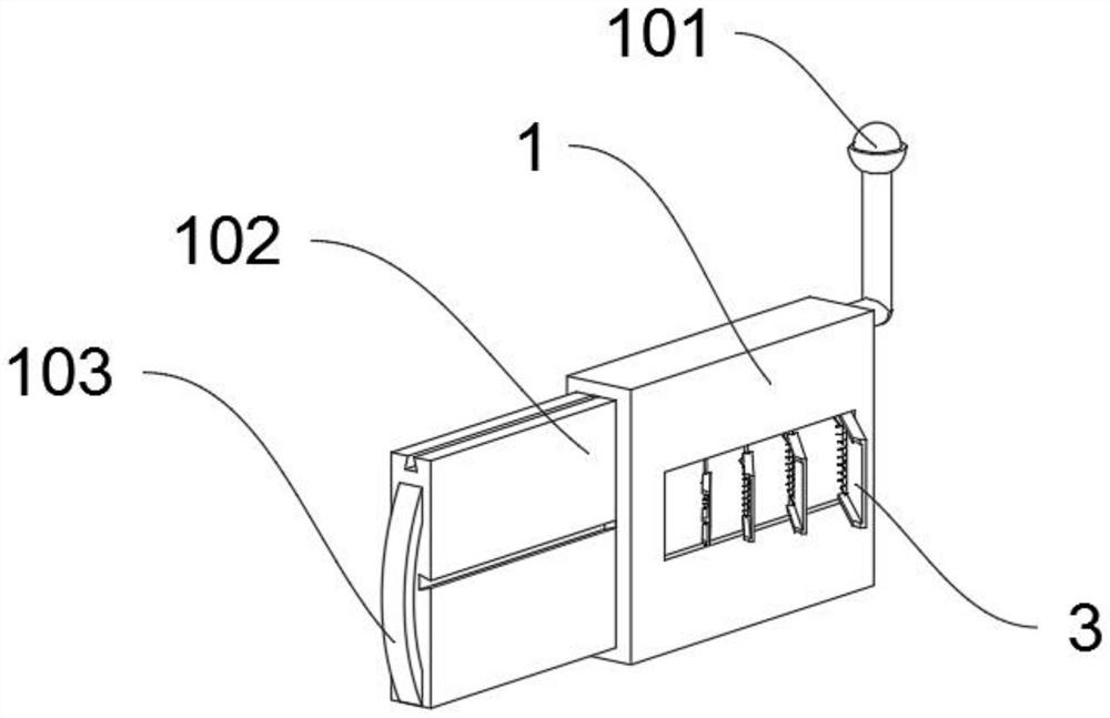 Automobile sun shield structure capable of being adjusted in multiple directions